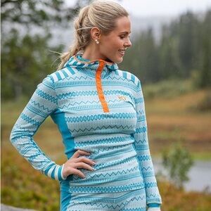 KARI TRAA WOOL BASELAYER HOODIE